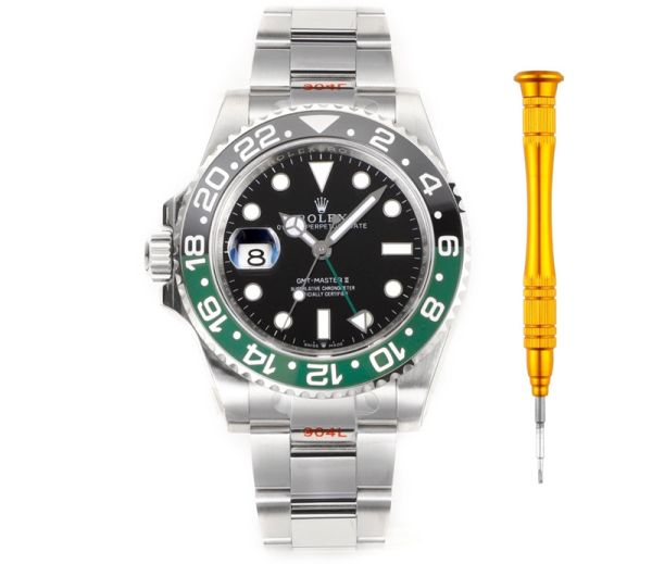 C Factory ROLEX GMT 904L Steel 3186/3285 Movement 40MM Watch